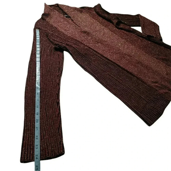 Jones New York Collection Woman 2 Ton Red Cardigan Sweater Longsleeve Size 2X - Picture 5 of 9